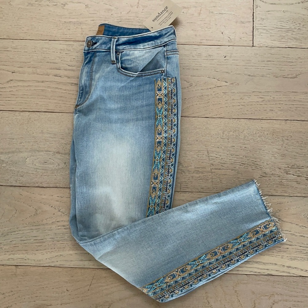 Sundance Jackie Earth & Sky Jeans. EUC.